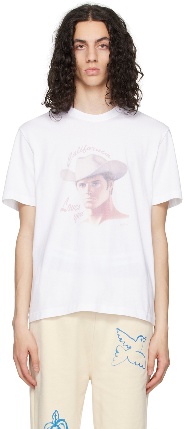 Carne Bollente SSENSE Exclusive White Midnight Cowboys T-Shirt