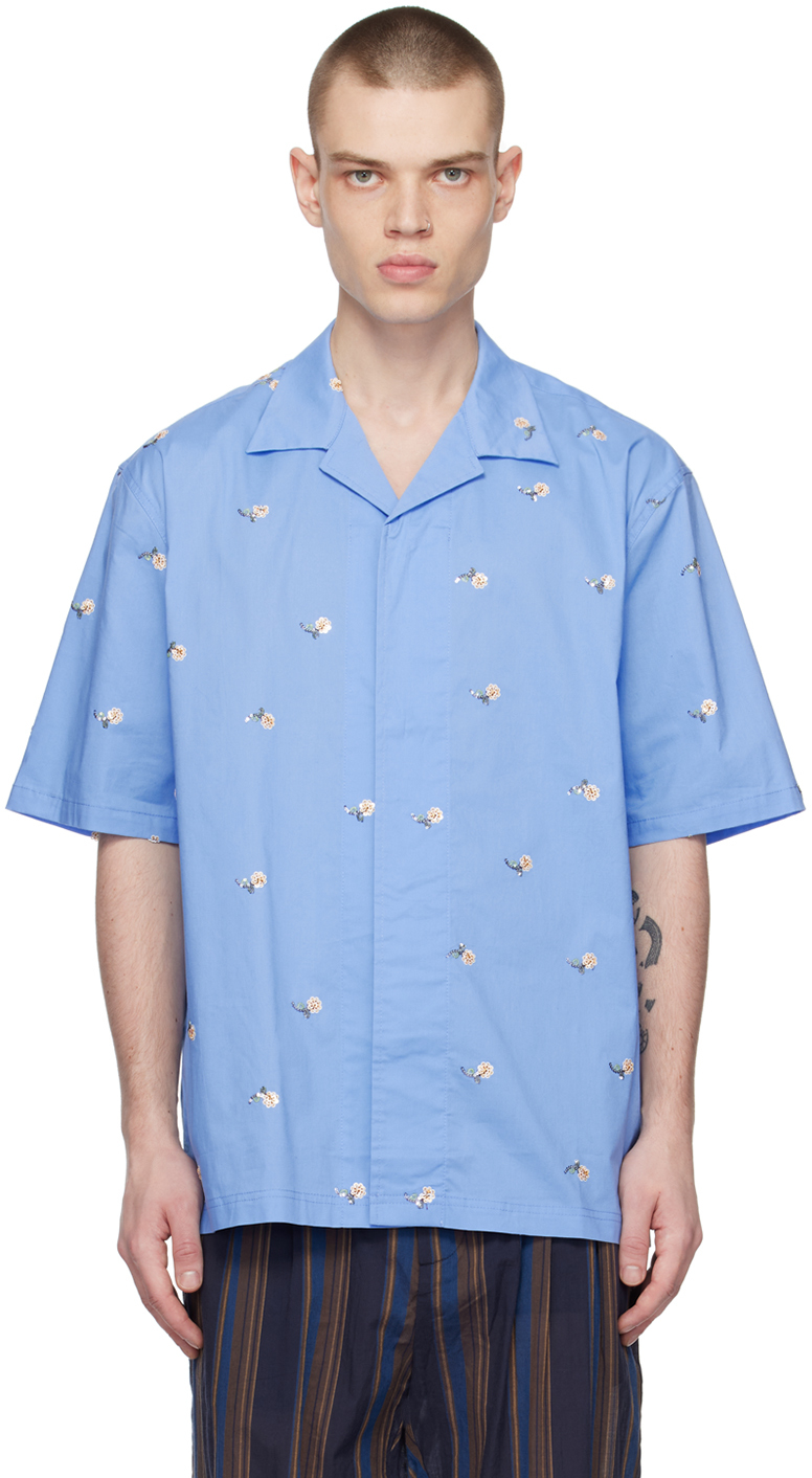 Viktor&Rolf Mister Mister Blue Sequin Shirt