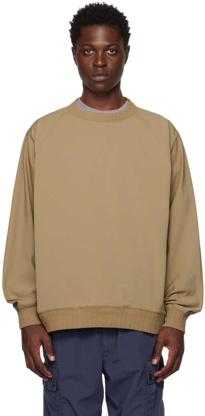 Nanamica Taupe Alphadry Sweatshirt