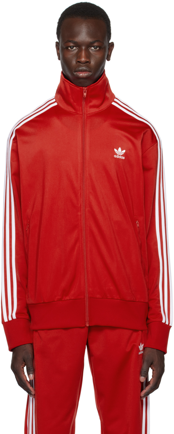 adidas Originals Red Striped Jacket