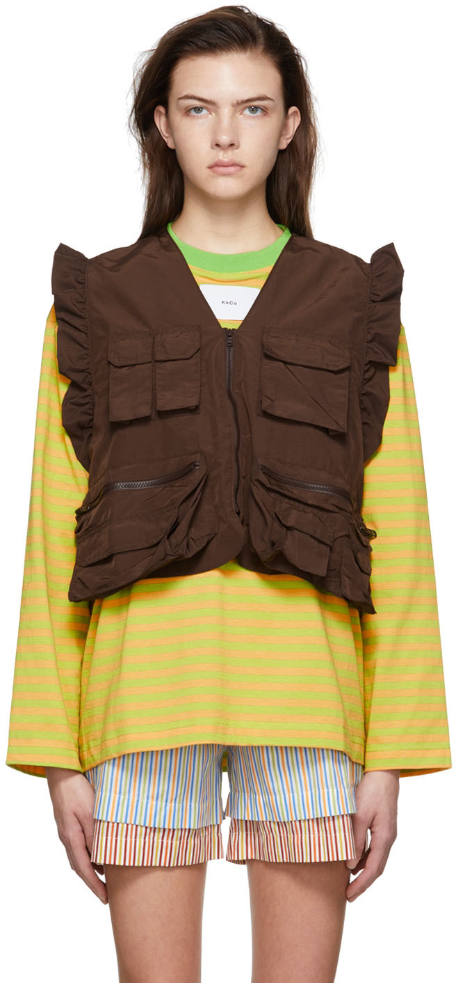 KkCo Brown Grove Vest