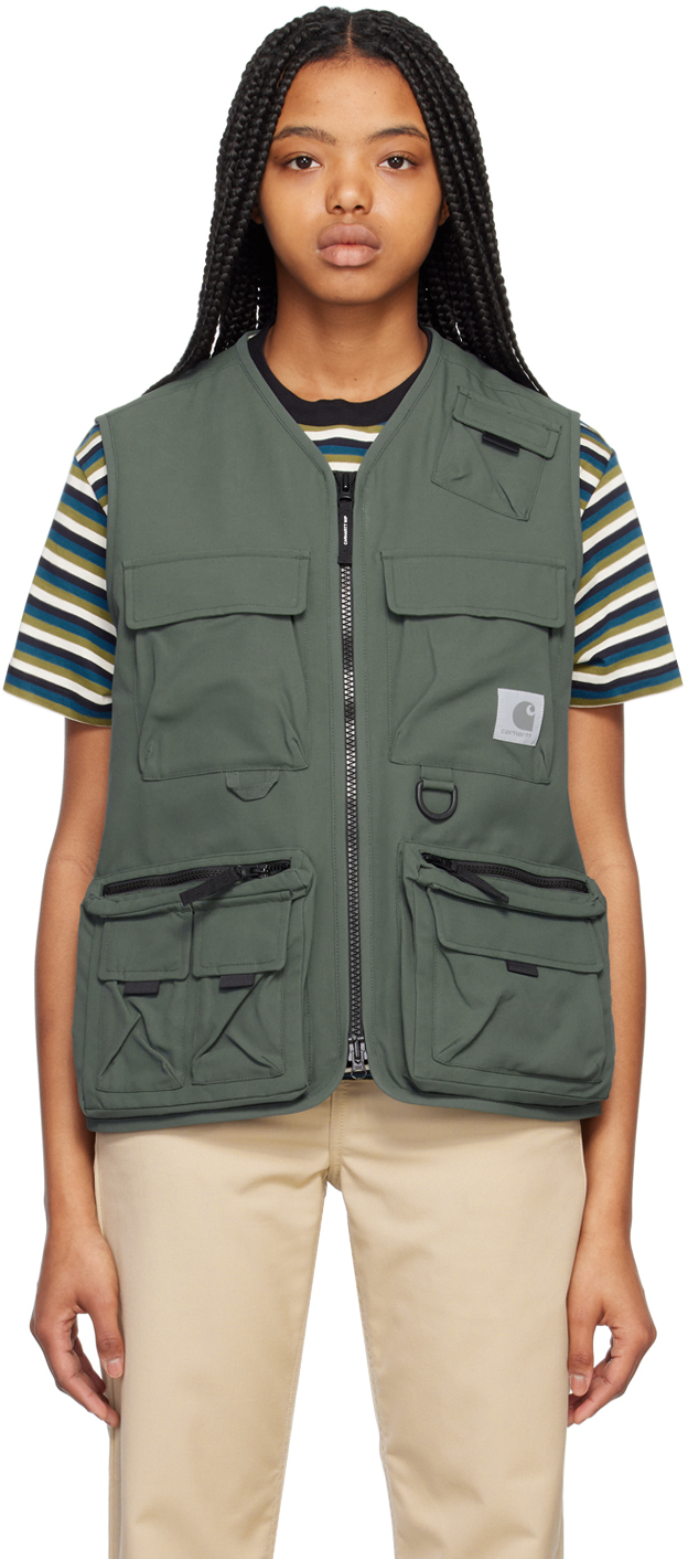 Carhartt Work In Progress Green Elmwood Vest