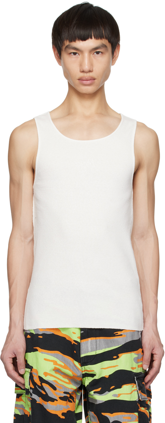 ERL White 'Sun' Tank Top