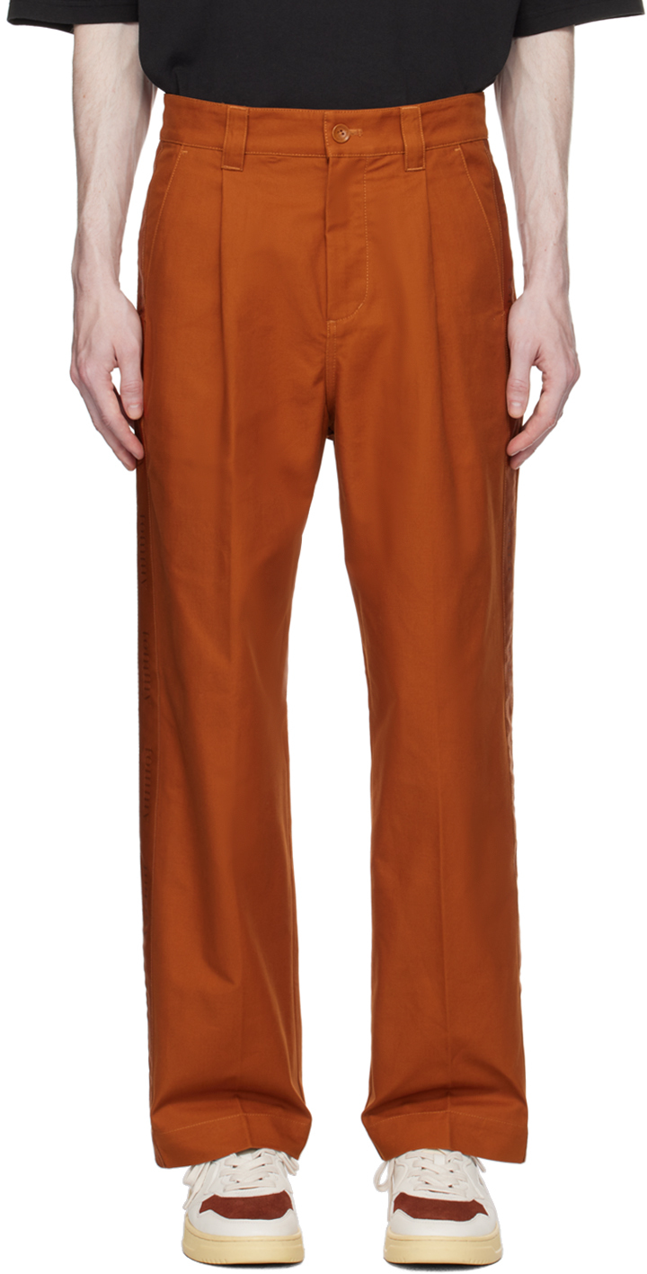 Tommy Jeans Brown Repeat Trousers