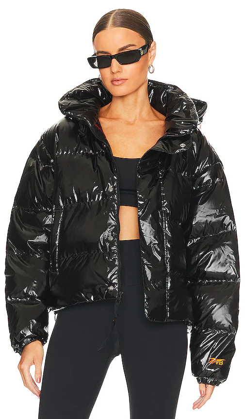 Reebok x Victoria Beckham Puffer Jacket in Black. - size XS (also in L, M)