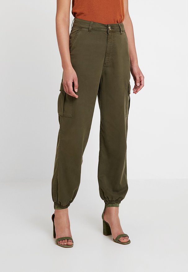 TROUSER - Trousers - khaki