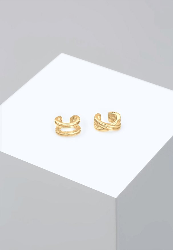 EARCUFF SET - Earrings - gold-coloured