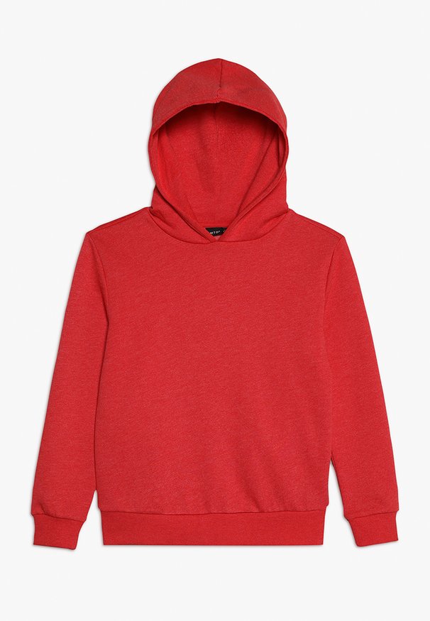 LOOSE WITH HOOD - Hoodie - flame scarlet