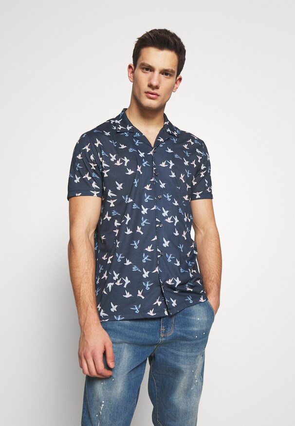 BIRD  - Shirt - navy