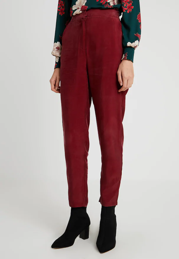 YASCUPRA PANT  - Trousers - cabernet