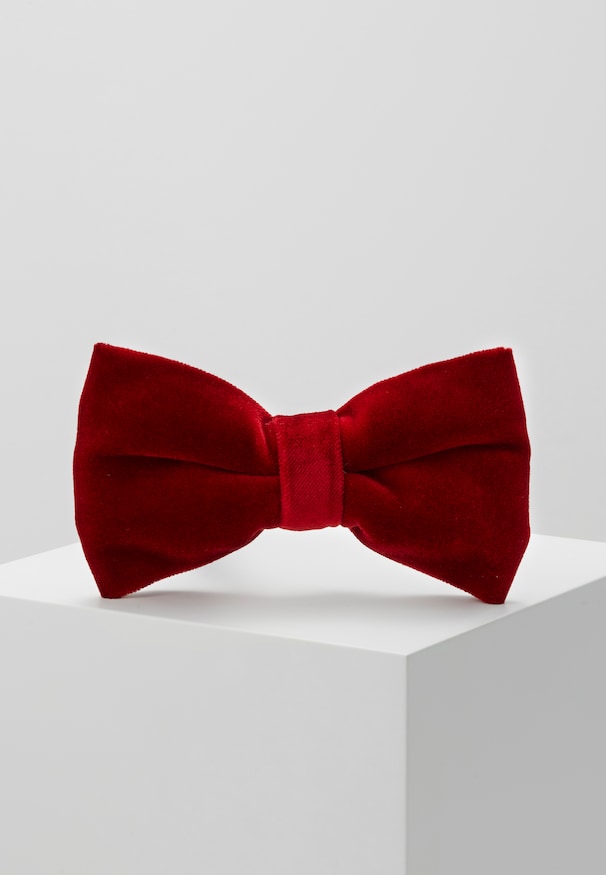 BOW TIE BIG VELVET - Bow tie - red