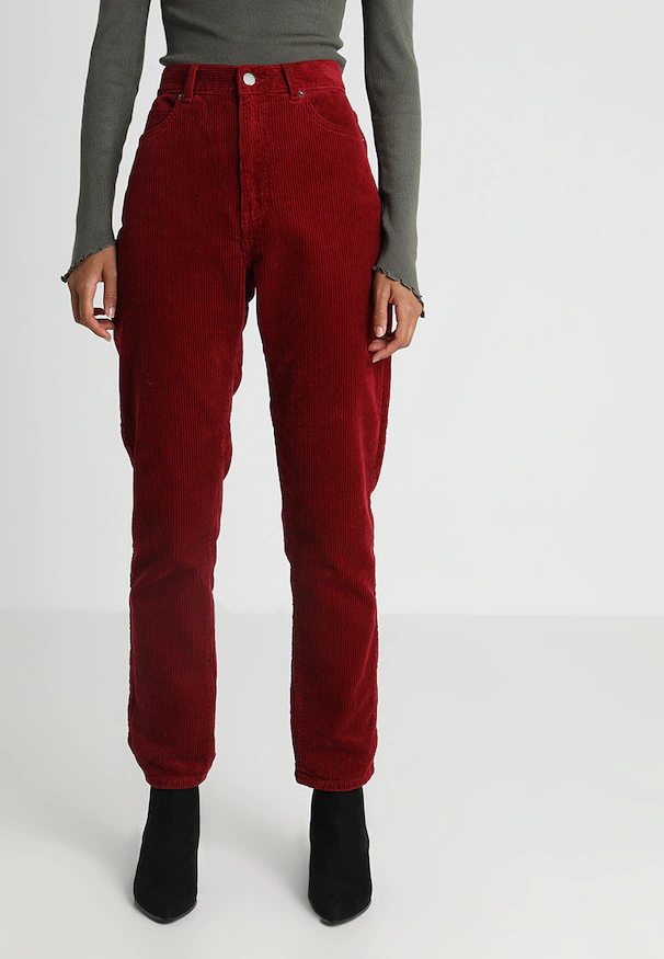 NORA - Trousers - biking red