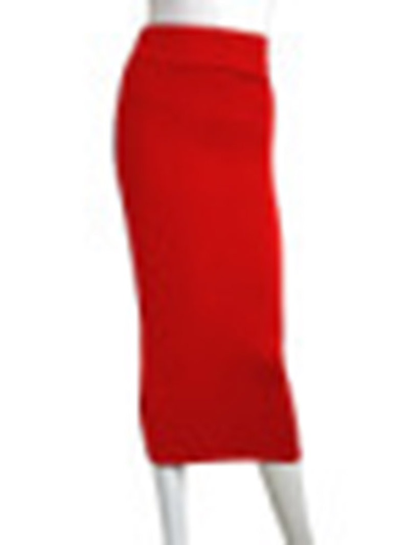 Ericdress Mid-Calf Bodycon Plain Sexy Skirt