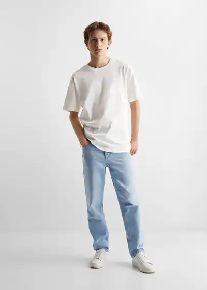 Regular-fit jeans light blue - Teenage boy - XXS - MANGO TEEN