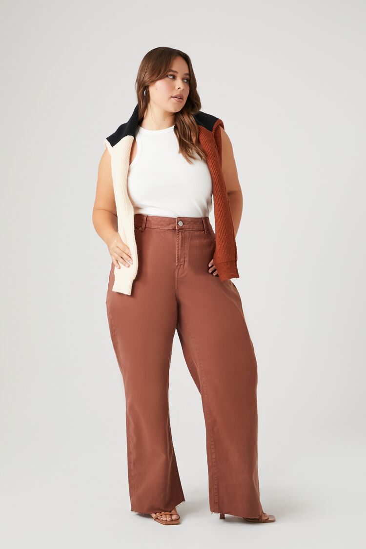 Women's 90s-Fit Straight Jeans in Brown,  18