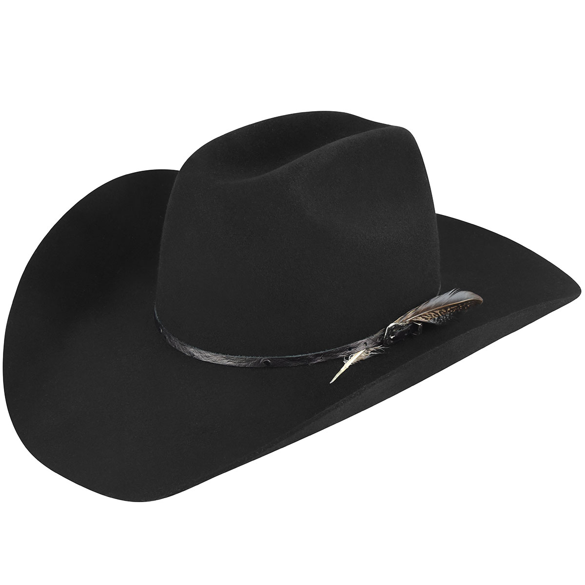 Elko 2X Cowboy Western Hat - Black / 6 3/4