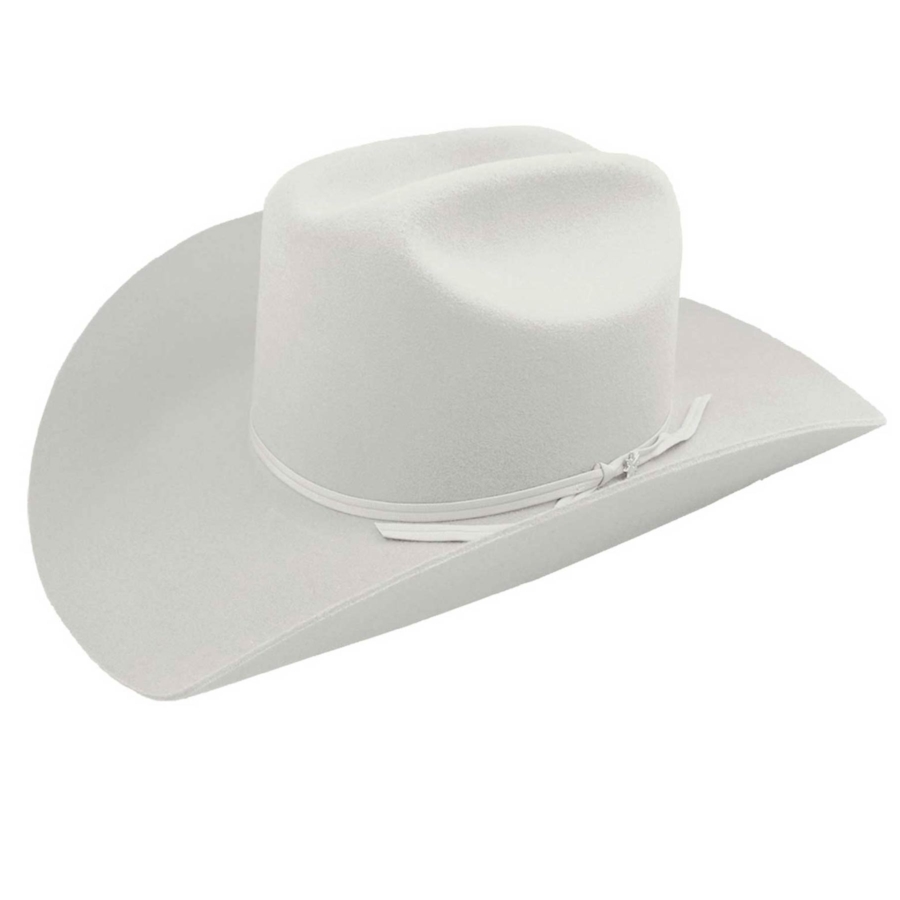 Stampede 2X Cowboy Western Hat - Silverbelly/7 1/2