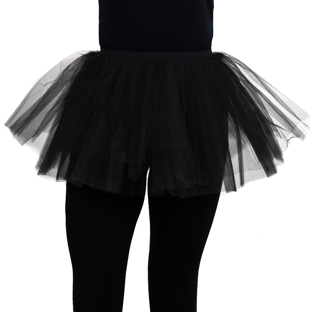 skirt women's POIZEN INDUSTRIES - Cor Midi Tutu- Black