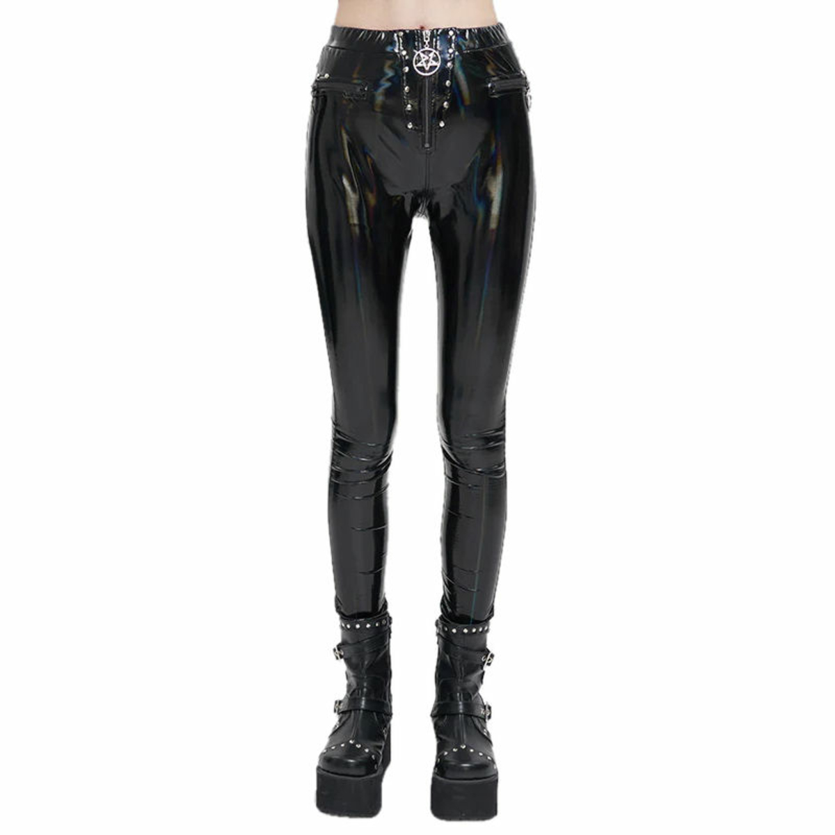 Women's pants DEVIL FASHION - OIL SPILL S