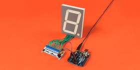 Octofet with 7-segment display photo