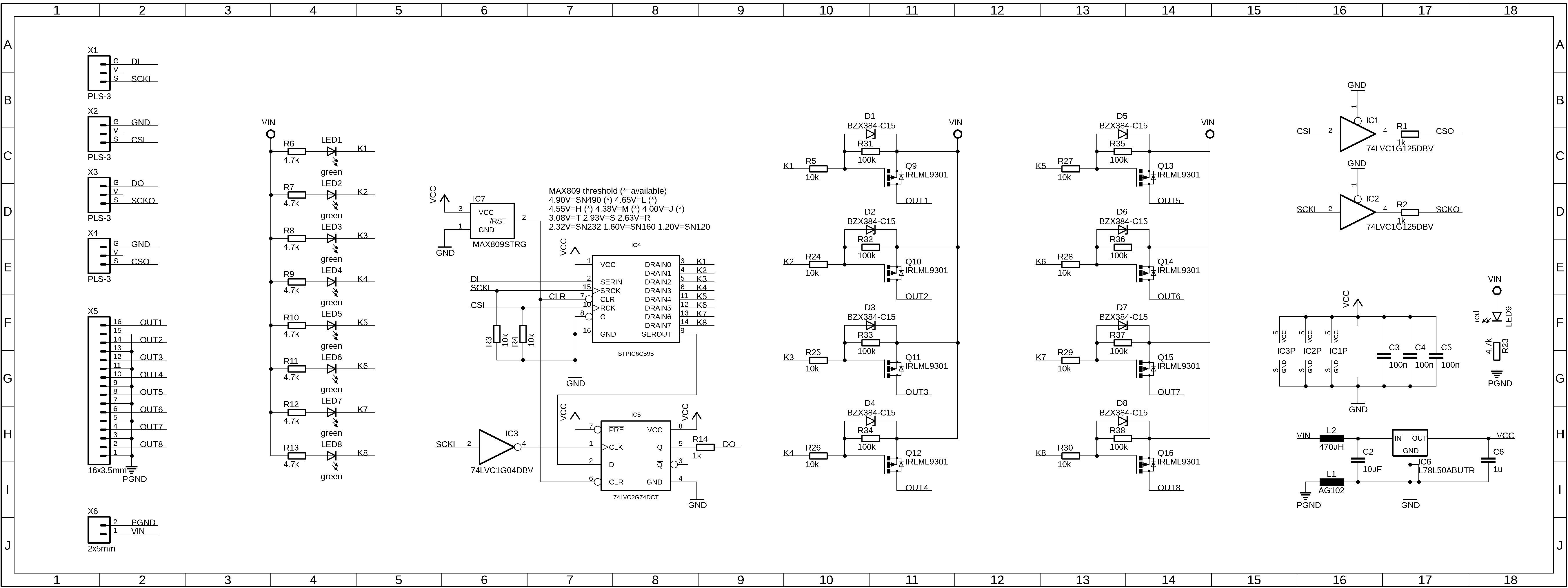 Octofet board schematics