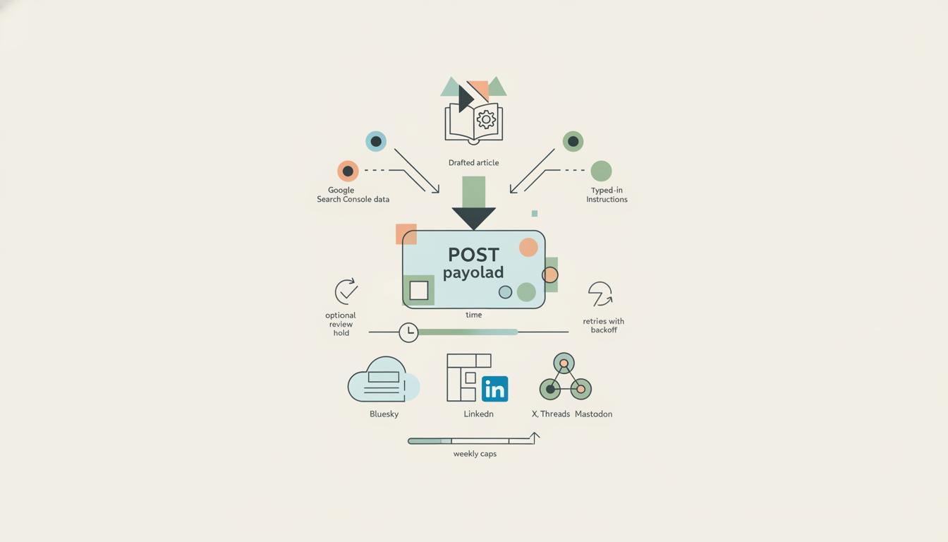 How do you structure the POST payload?