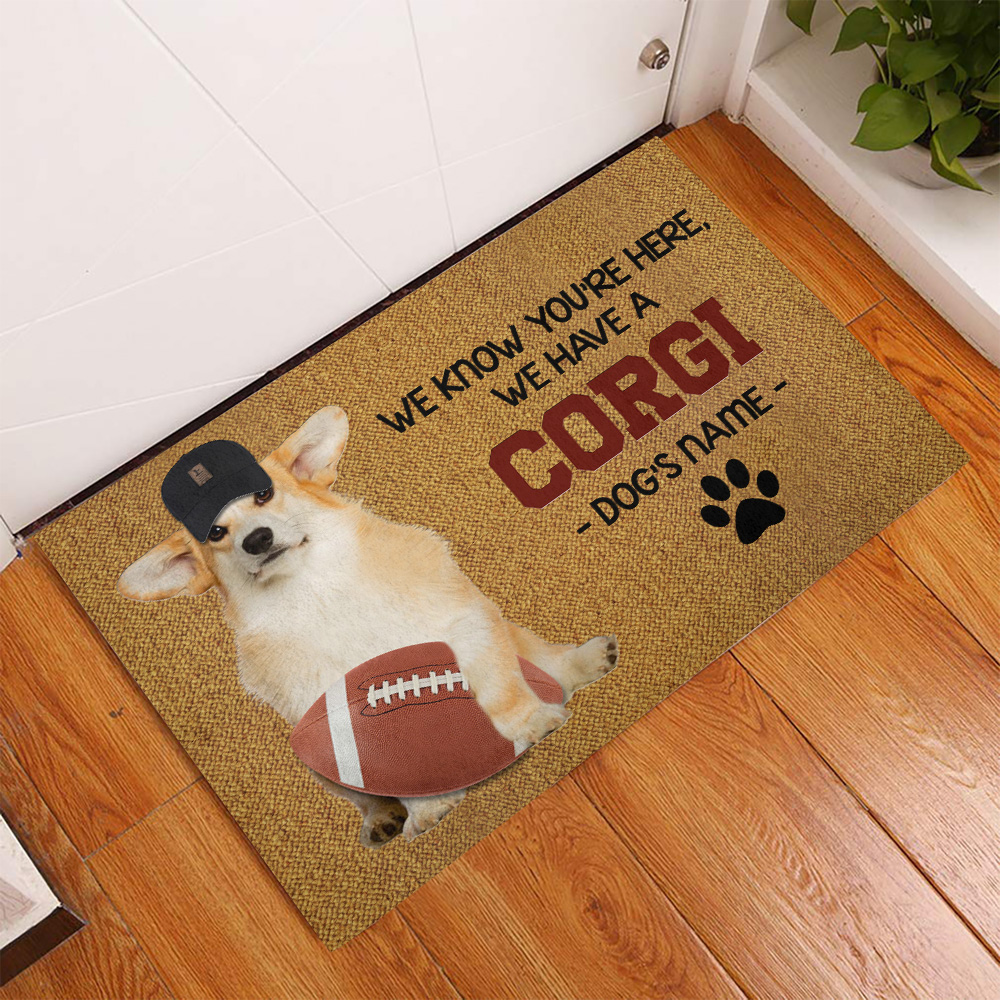 corgi doormat