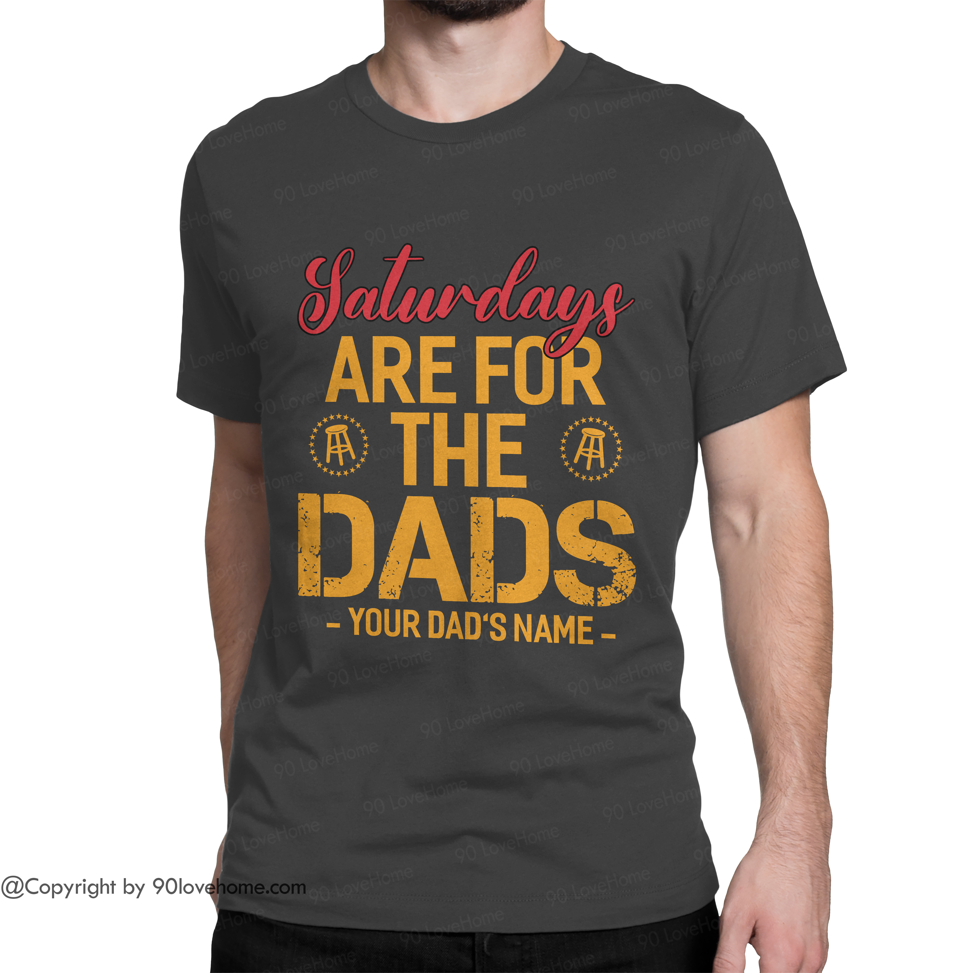 Saturdays Are For The Dads Shirt | 90LoveHome.com