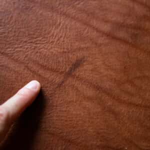 デスクマット 染めムラやシミ