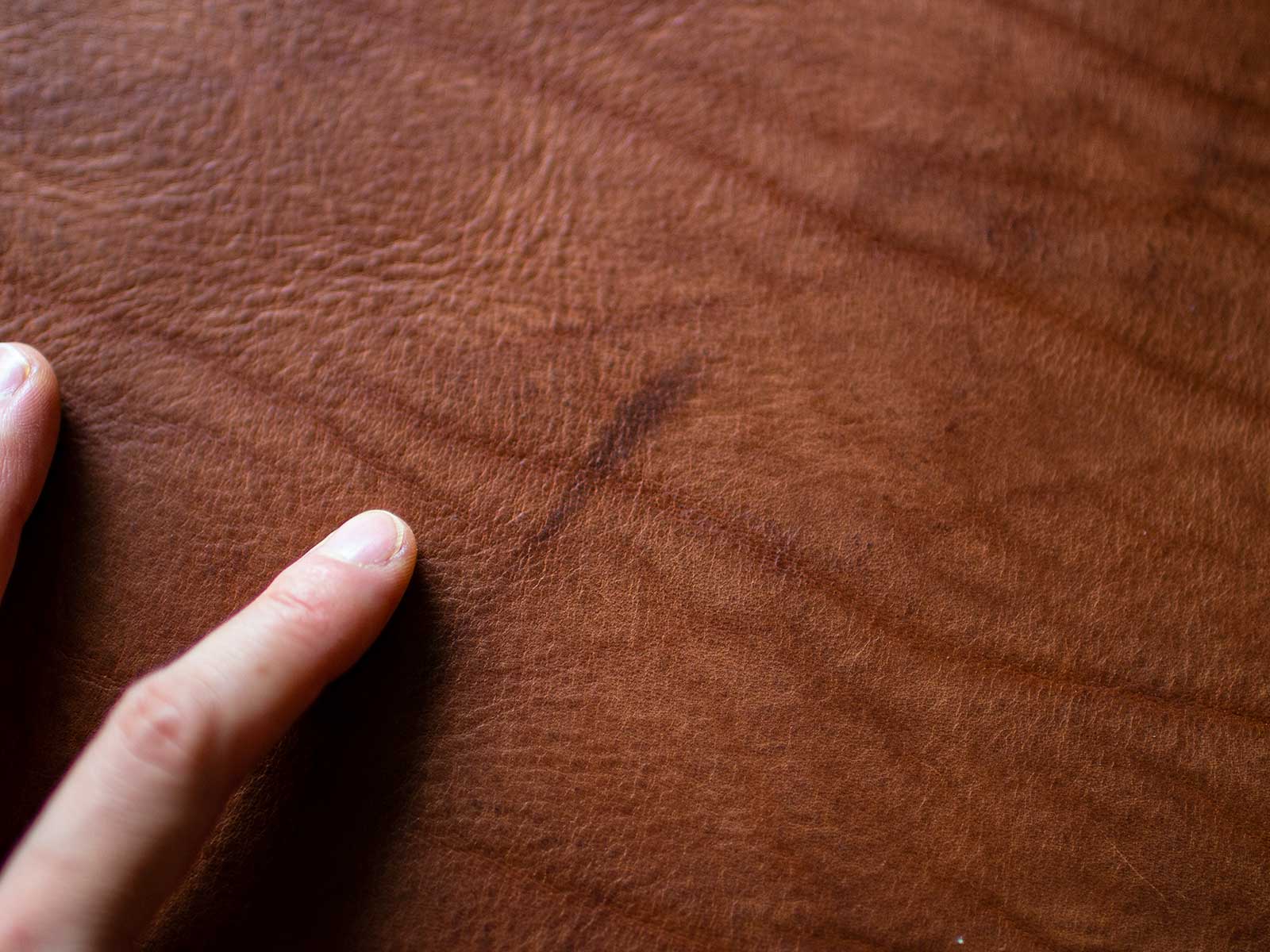 デスクマット 染めムラやシミ