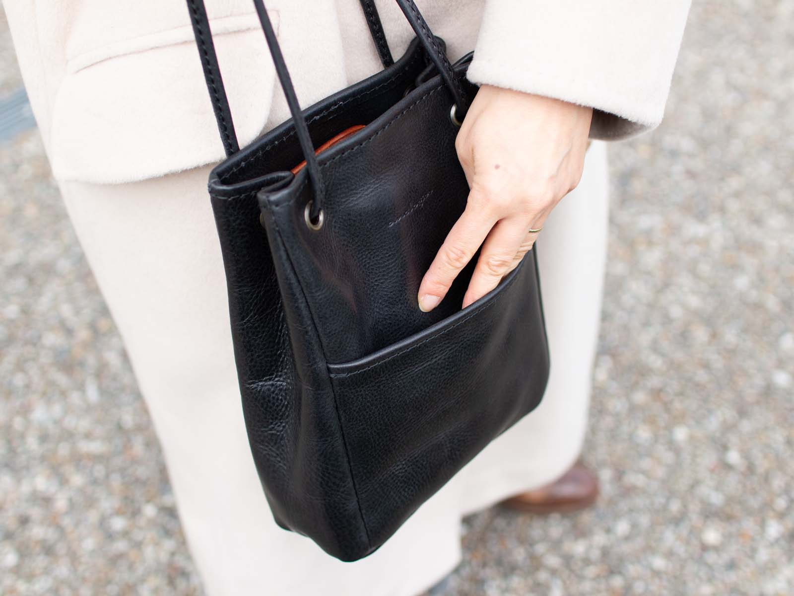 週末限定*美品*アナロジコ*ブルコバッグ ブルコバッグ |analogico（アナロジコ）