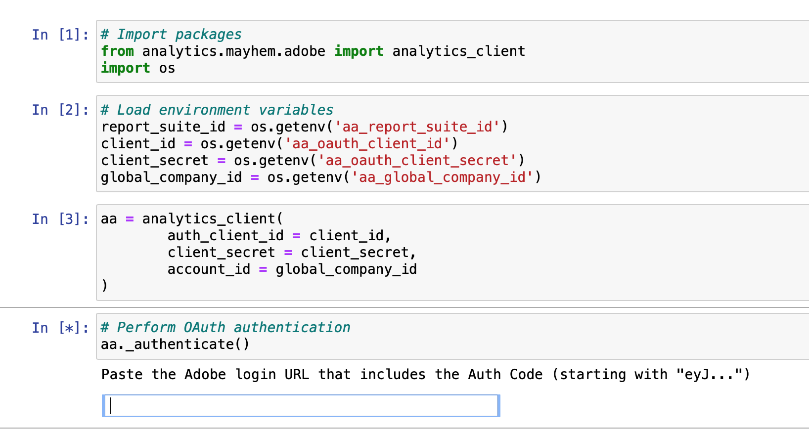 oauth authentication step