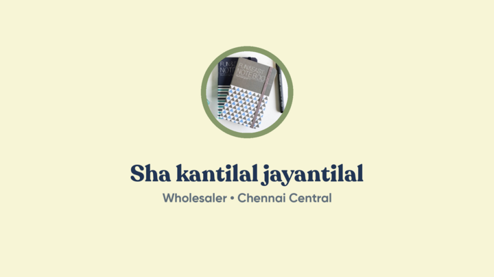Thumbnail of video titled Sha Kantilal Jayantilal 