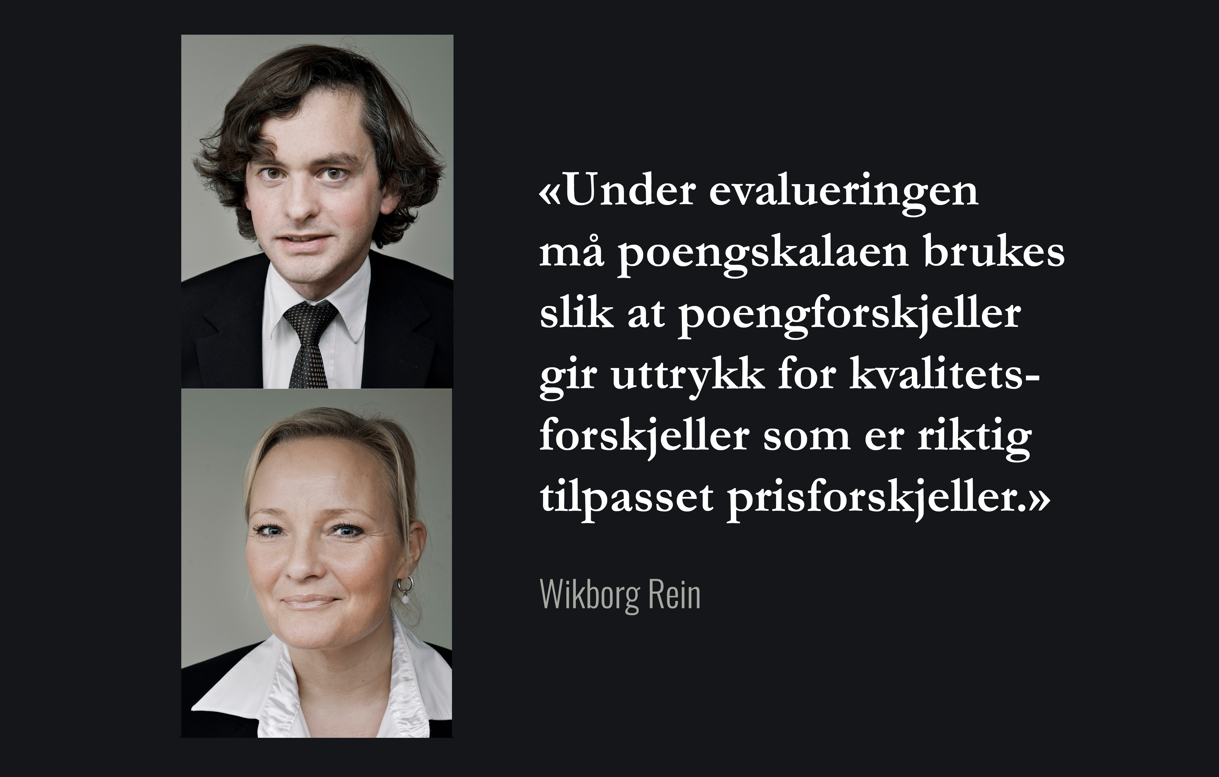 Anbud365: Evaluering handler om betalingsvillighet for kvalitet