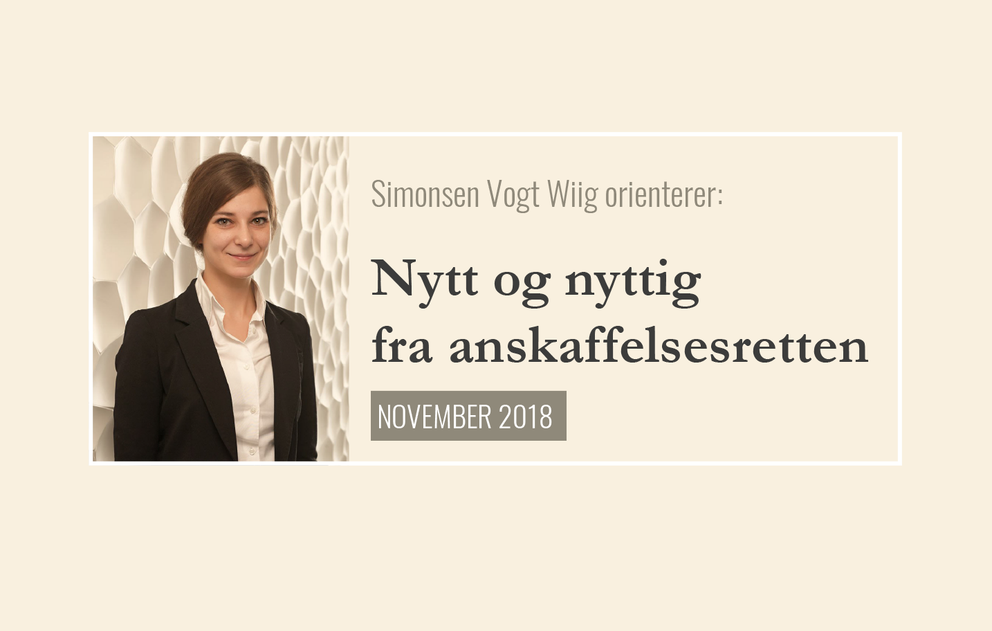 Anbud365: Nytt og nyttig