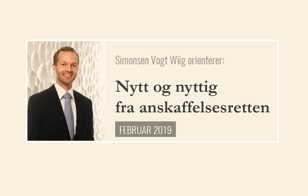 Anbud365: Nytt og nyttig fra anskaffelsesretten