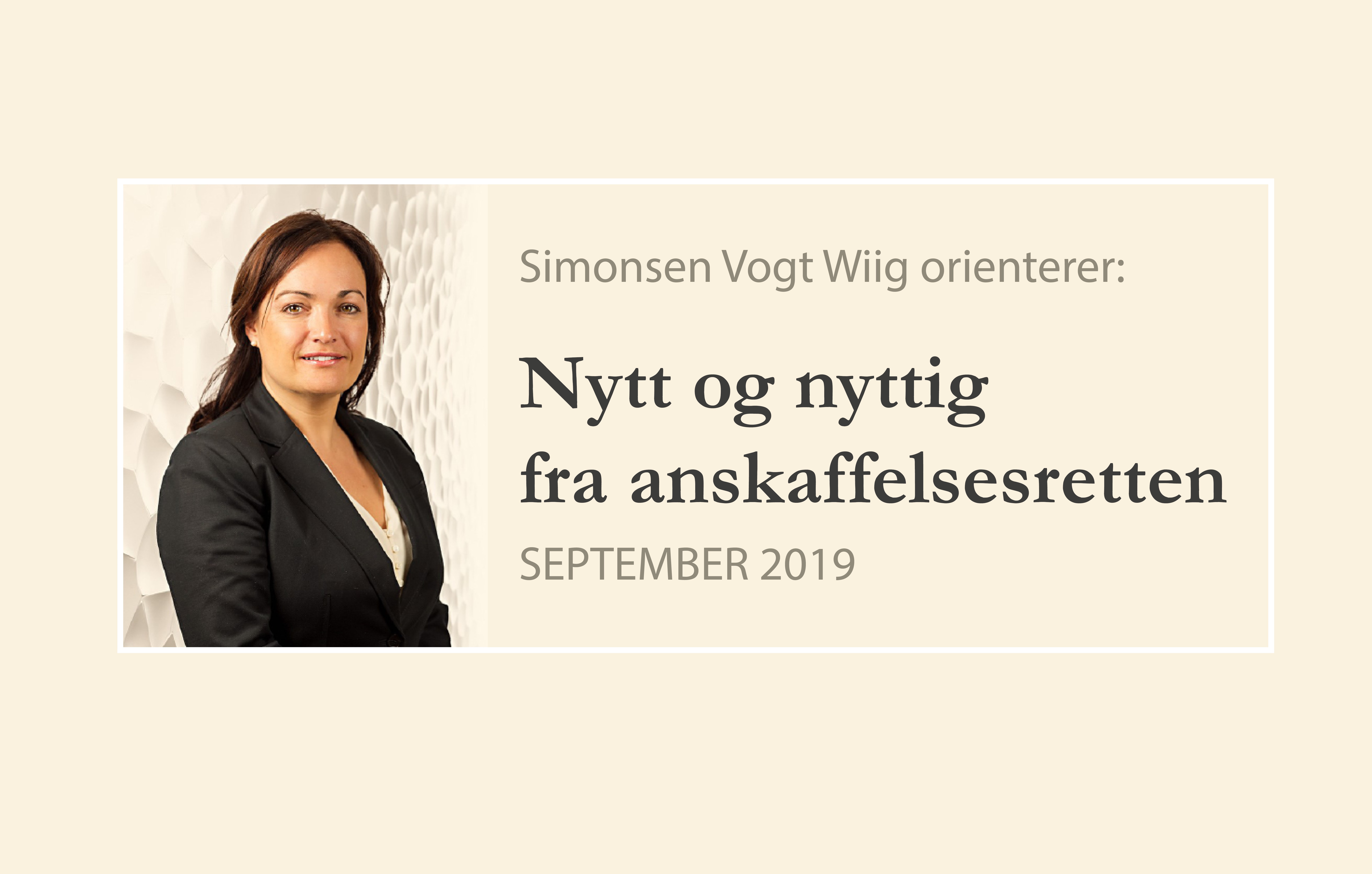 Anbud365: Nytt og nyttig fra anskaffelsesretten