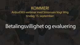 Anbud365: På høstens første Anbud365-webinar: Slik kan du bruke app’en som viser betalingsvillighet