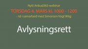 Anbud365: Anbud365 slår til med nytt, gratis webinar – nå om avlysningsrett