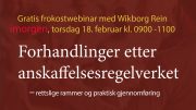 Anbud365: Klart for årets første – gratis - Anbud365-webinar i morgen, enorm interesse