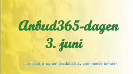 Anbud365: I dag er det Anbud365-dagen – mer enn 500 påmeldte søker kompetansepåfyll