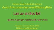 Anbud365: Høstens første, gratis Anbud365-seminar Lær av andres feil!