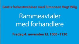 Anbud365-A: Styrk din kompetanse - Anbud365-webinar om rammeavtale med forhandlere