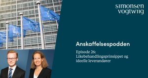 Anbud365: Anskaffelsespodden episode 26: Likebehandlingsprinsippet og ideelle