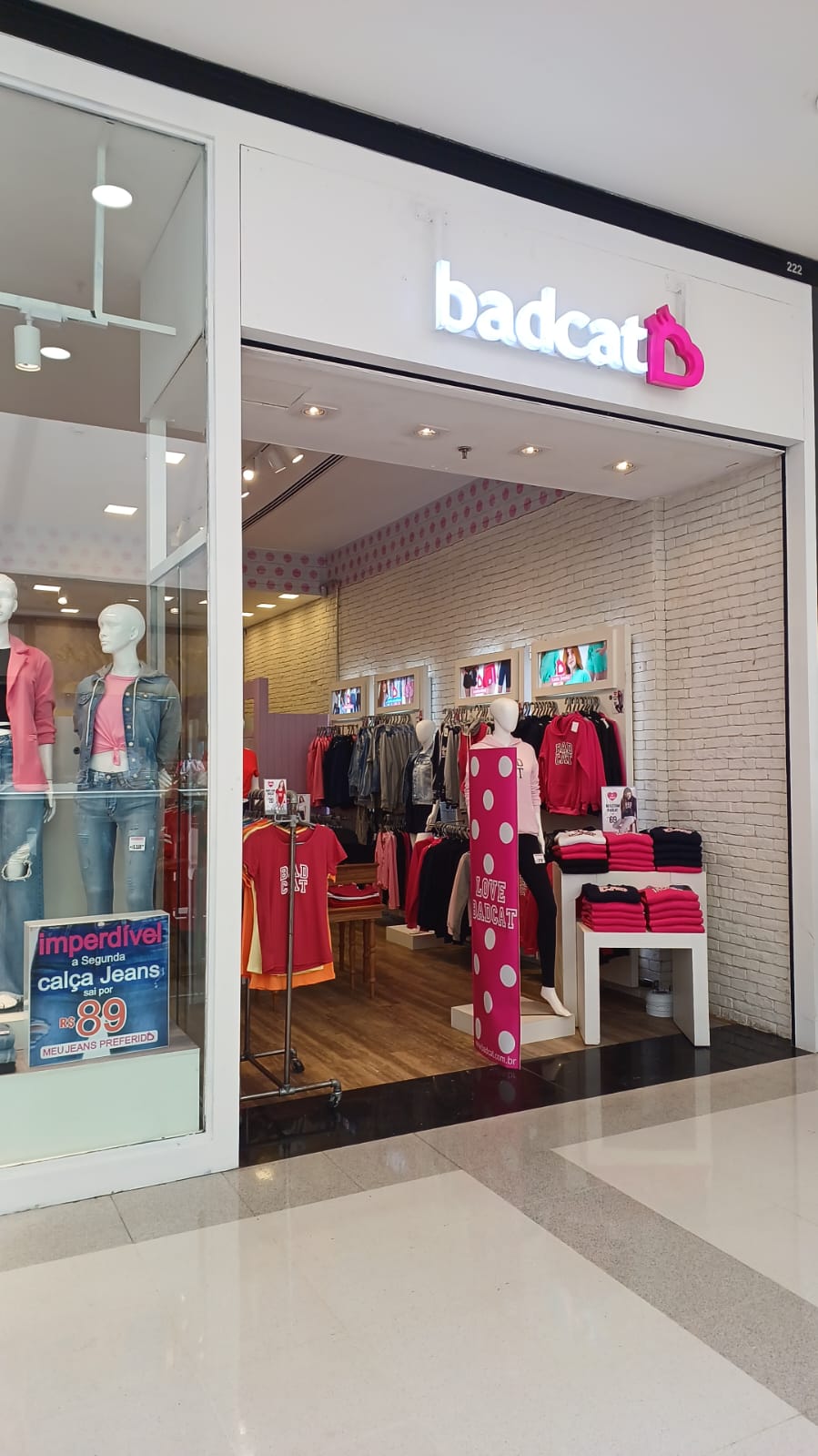 badcat - Venha conhecer a nova loja badcat no Shopping