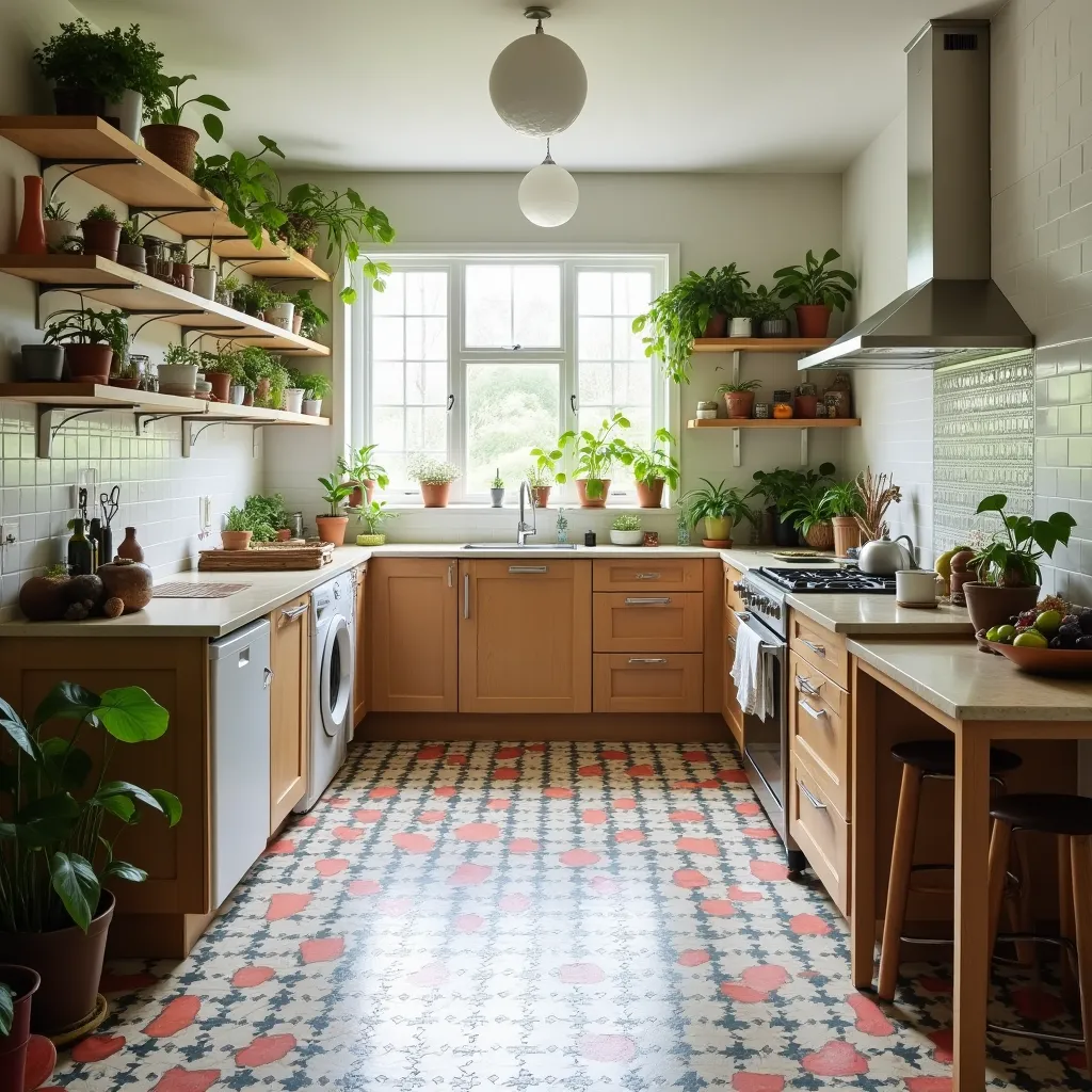 Creative Bohemian Kitchen Decor Ideas