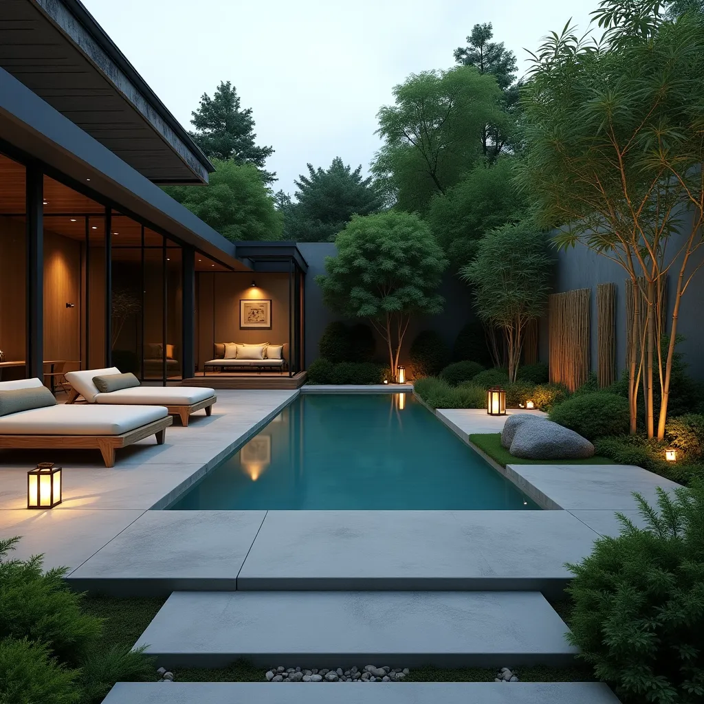 Pool Lounge Ideas - HomeDesignsAI