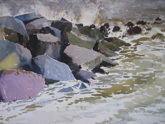 Rock Revetments - Southwold