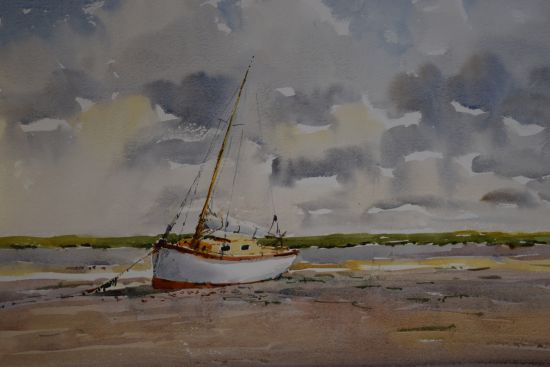 Sailing Boat at Brancaster