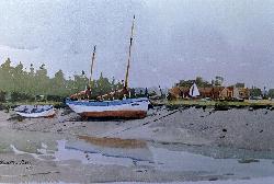 Drying Sail Brancaster Staithe